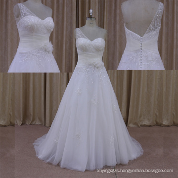 Factory Outlet 2014 New Design Wedding Dress Organza